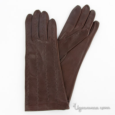 Перчатки Eleganzza, цвет цвет темно-коричневый