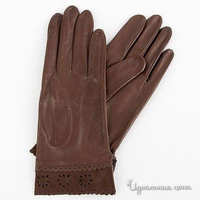 Перчатки Eleganzza, цвет цвет темно-коричневый