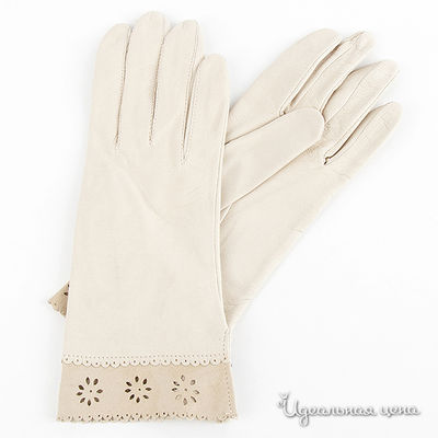 Перчатки Eleganzza, цвет цвет бежевый