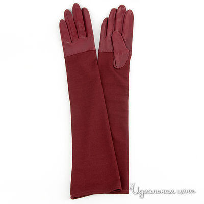 Перчатки Eleganzza, цвет цвет бордовый