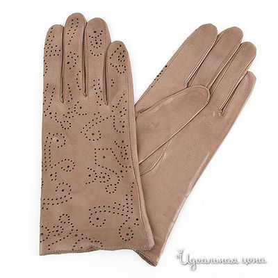Перчатки Eleganzza, цвет цвет кофейный