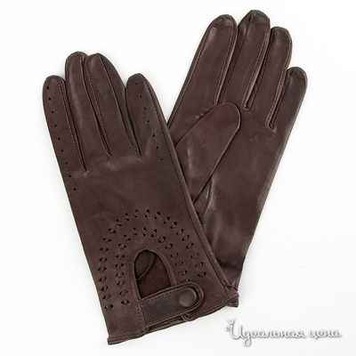 Перчатки Eleganzza, цвет цвет коричневый