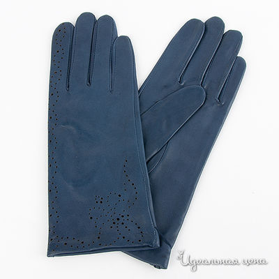 Перчатки Eleganzza, цвет цвет темно-голубой
