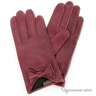 Перчатки Eleganzza, цвет цвет бордовый