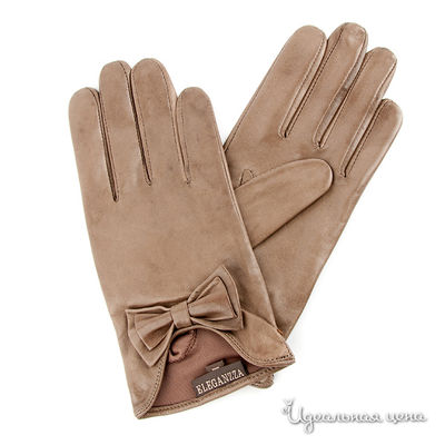 Перчатки Eleganzza, цвет цвет коричневый