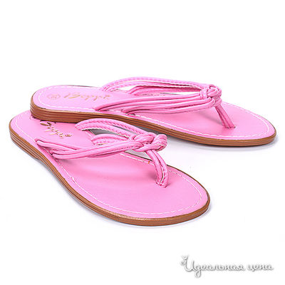 Сланцы Beppi, цвет цвет розовый / коричневый