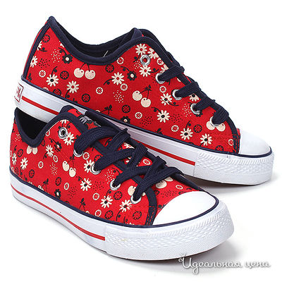 Кеды Beppi, цвет цвет красный / синий