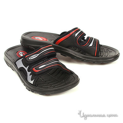 Сланцы Beppi, цвет цвет черный / красный / серый