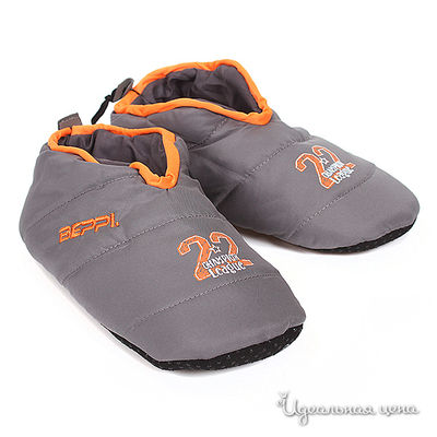 Тапочки Beppi, цвет цвет серый / оранжевый