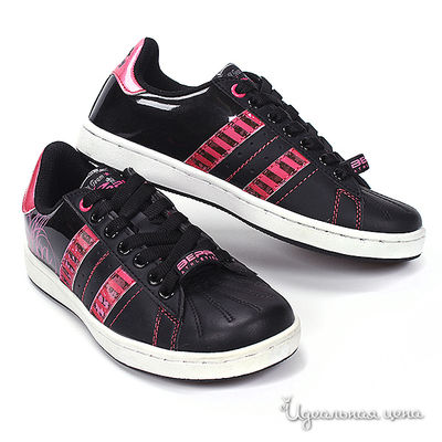 Кроссовки Beppi, цвет цвет черный / розовый