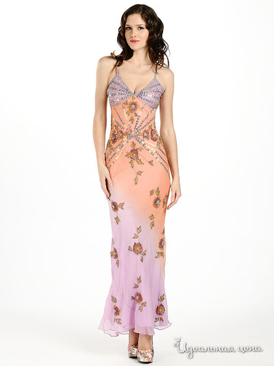 Платье Aftershock, цвет цвет оранжевый / сиреневый