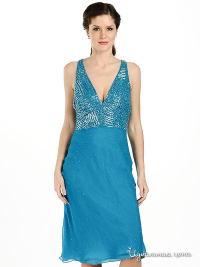 Платье Aftershock, цвет цвет бирюзовый