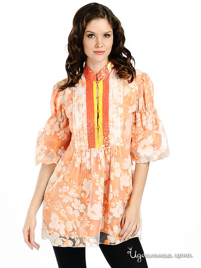 Туника Aftershock, цвет цвет оранжевый / белый