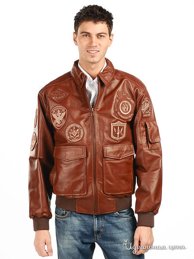 Куртка John Douglas, цвет цвет рыжий