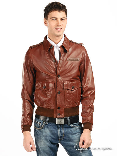 Куртка John Douglas, цвет цвет коньячный