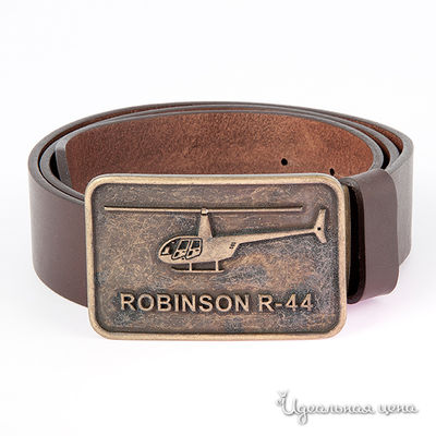 Ремень John Douglas, цвет цвет шоколадный