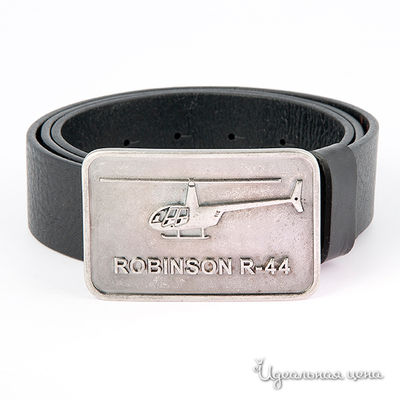 Ремень John Douglas, цвет цвет темно-коричневый