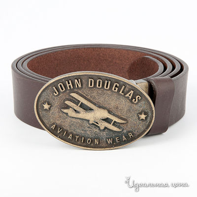 Ремень John Douglas, цвет цвет чёрный