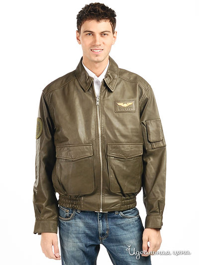 Куртка John Douglas, цвет цвет хаки