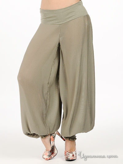 Брюки Soleil, цвет цвет хаки