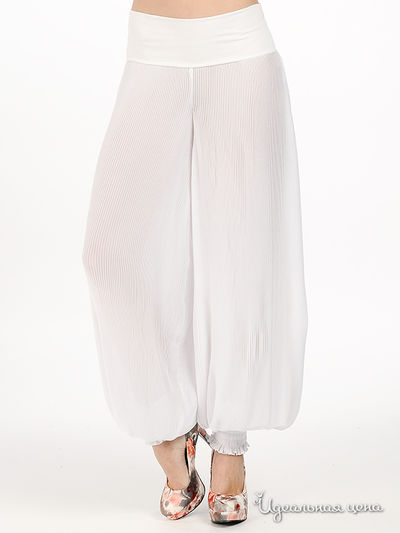 Брюки Soleil, цвет цвет белый