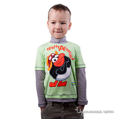 Водолазка Cartoon Brands, цвет цвет салатовый / серый