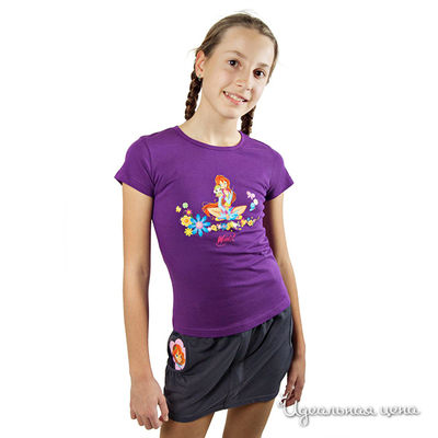 Футболка Cartoon Brands, цвет цвет фиолетовый