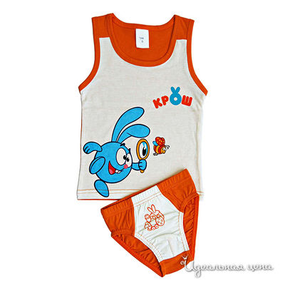 Комплект Cartoon Brands, цвет цвет белый / оранжевый