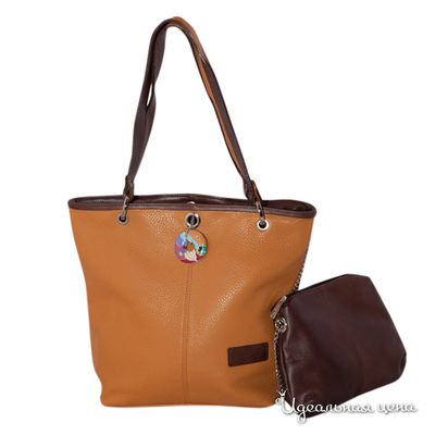 Сумка Mia Sofia, цвет цвет горчичный / коричневый