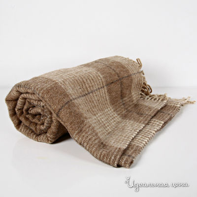 Плед Togas, цвет цвет коричнево-бежевый