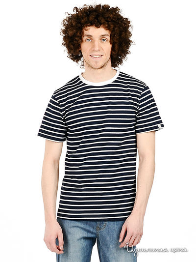 Футболка F5jeans, цвет цвет темно-синий / белый