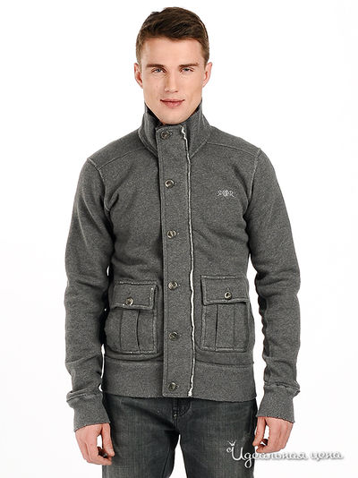 Толстовка Rich&Royal, цвет цвет темно-серый