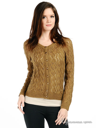 Кардиган Rich&Royal, цвет цвет оливковый