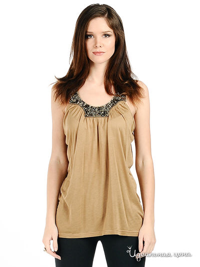 Топ Rich&Royal, цвет цвет светло-коричневый