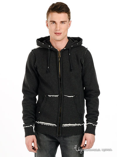 Толстовка Rich&Royal, цвет цвет темно-серый