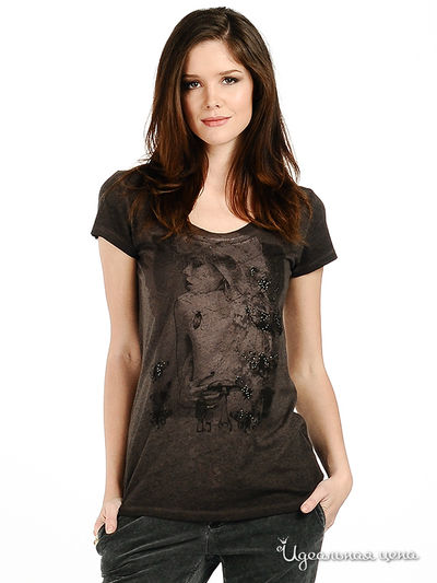 Футболка Rich&Royal, цвет цвет коричневый