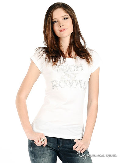 Футболка Rich&Royal, цвет цвет белый