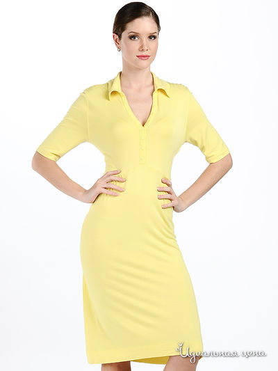 Платье OUI, цвет цвет желтый