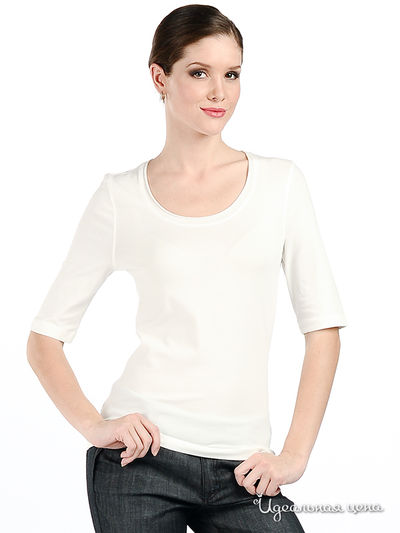 Футболка OUI, цвет цвет молочный