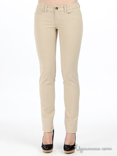 Джинсы OUI, цвет цвет бежевый