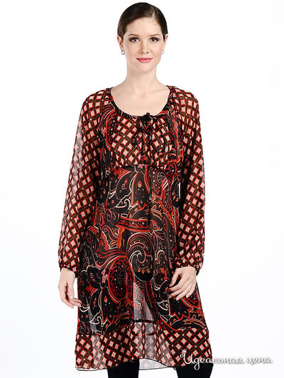 Платье 2 BIZ, цвет цвет мультиколор