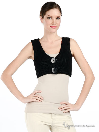 Жилет 2 BIZ, цвет цвет черный