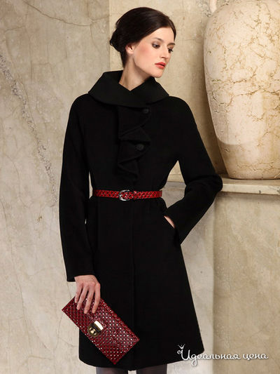 Пальто Pompa, цвет цвет черный