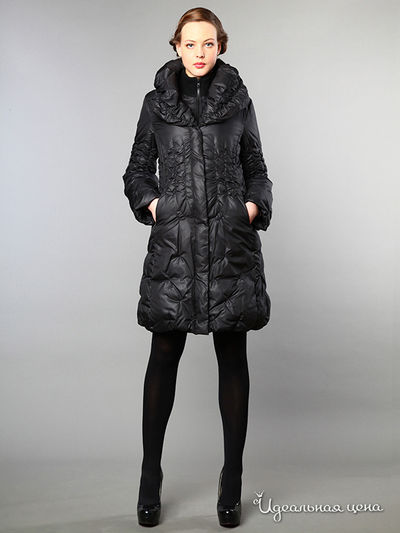 Пуховик Pompa, цвет цвет черный