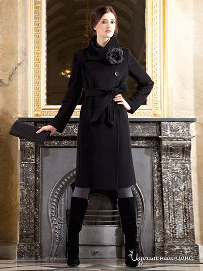 Пальто Pompa, цвет цвет черный