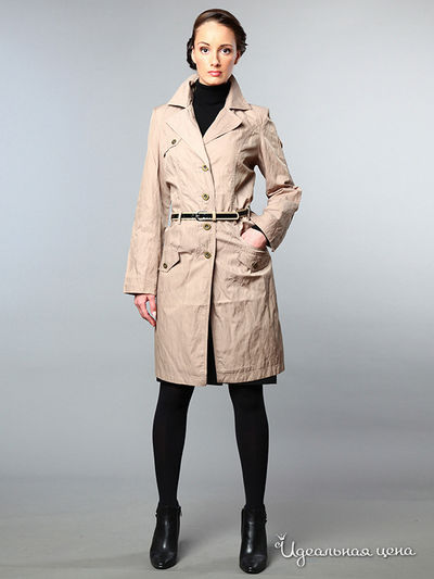 Плащ Pompa, цвет цвет какао