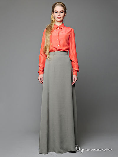 Юбка Pepen, цвет цвет серый