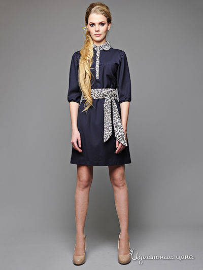 Платье Pepen, цвет цвет синий