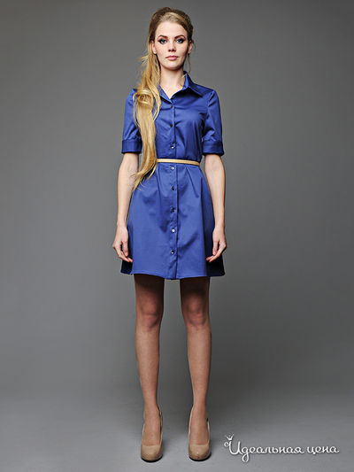 Платье Pepen, цвет цвет синий