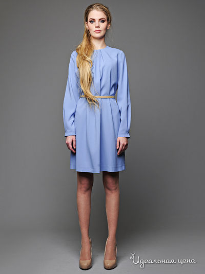 Платье Pepen, цвет цвет голубой